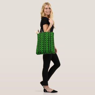 Sac fourre-tout de chien mignon en Lime vert et no