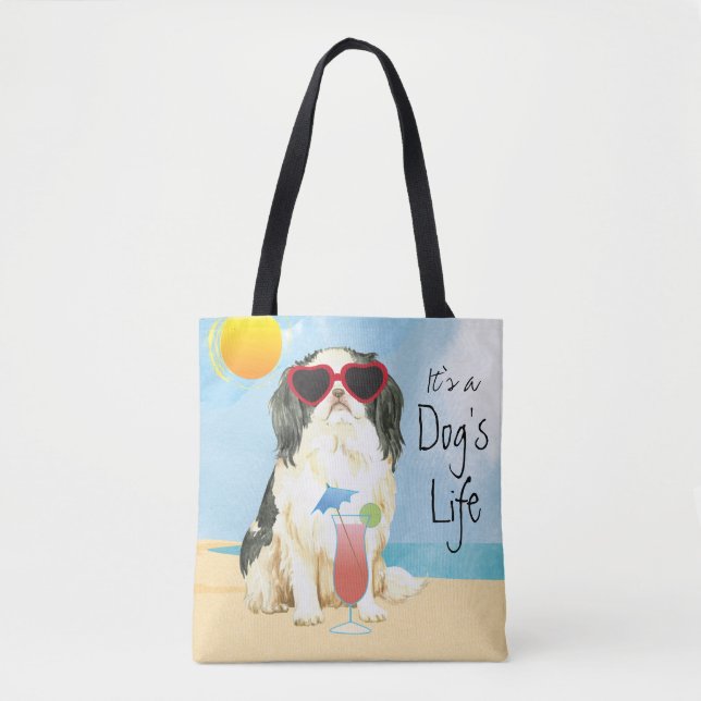 Sac fourre-tout de Chin japonais (Devant)