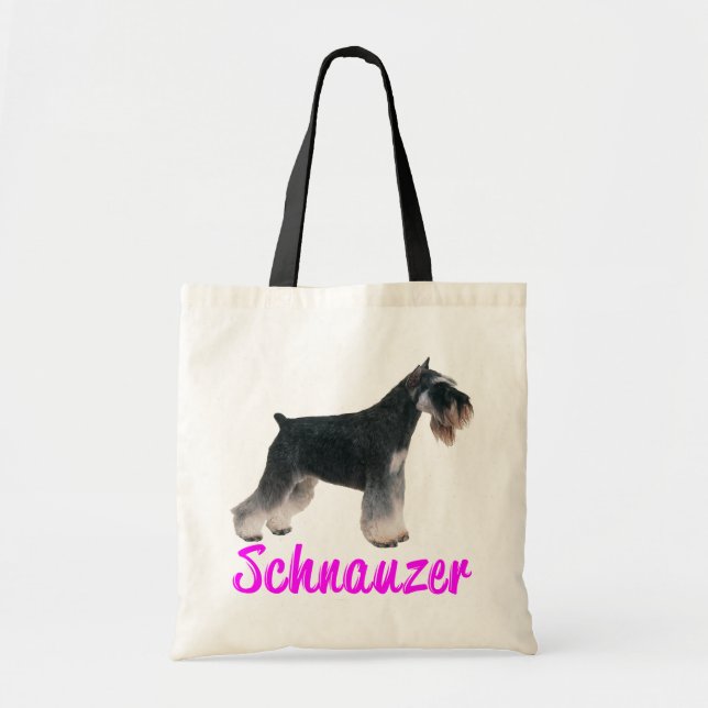 Sac fourre-tout de chiot de Schnauzer (Devant)
