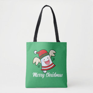 Sac fourre-tout de cloche de Noël personnalisé