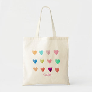 Sac fourre-tout de coeur Crayon crayon