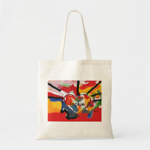 Sac fourre-tout de coeur personnalisé Peter Max Ar