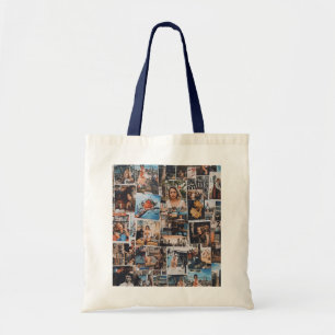 Sac fourre-tout de collage esthétique vintage