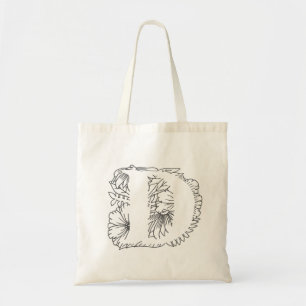 Sac fourre-tout de conception "D" noir
