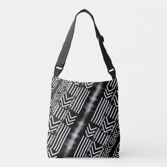 Sac fourre-tout de conception de tissu de boue noi (Devant)