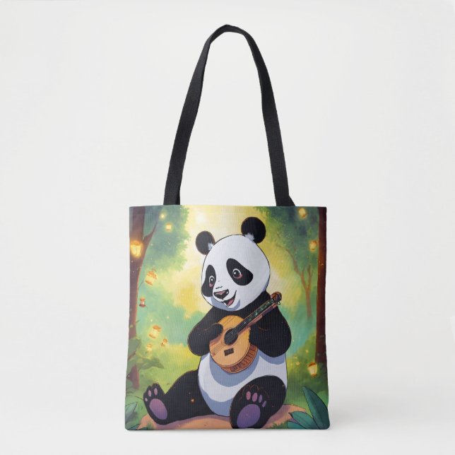 Sac fourre-tout de conception Panda (Devant)