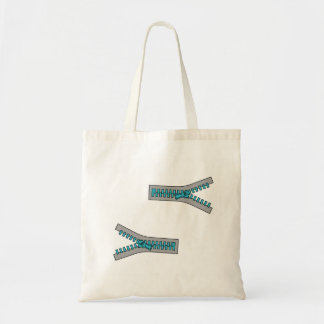 Sac fourre-tout de conception zip d'illusion