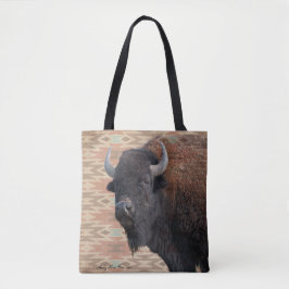 Sac fourre-tout de couverture de bison