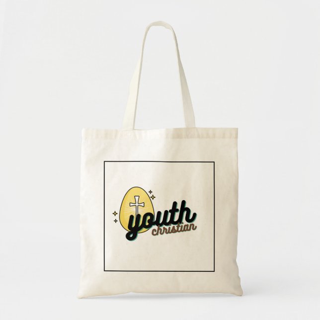 Sac fourre-tout de croix d'oeufs de la jeunesse ch (Devant)