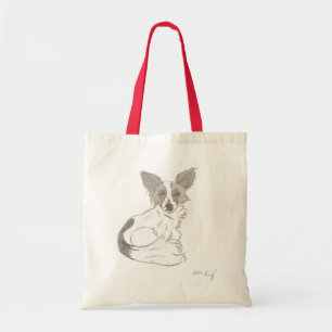Sac fourre-tout de croquis Papillon