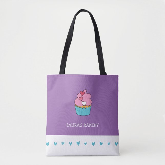 Sac fourre-tout de cueillette personnalisée pour e (Devant)
