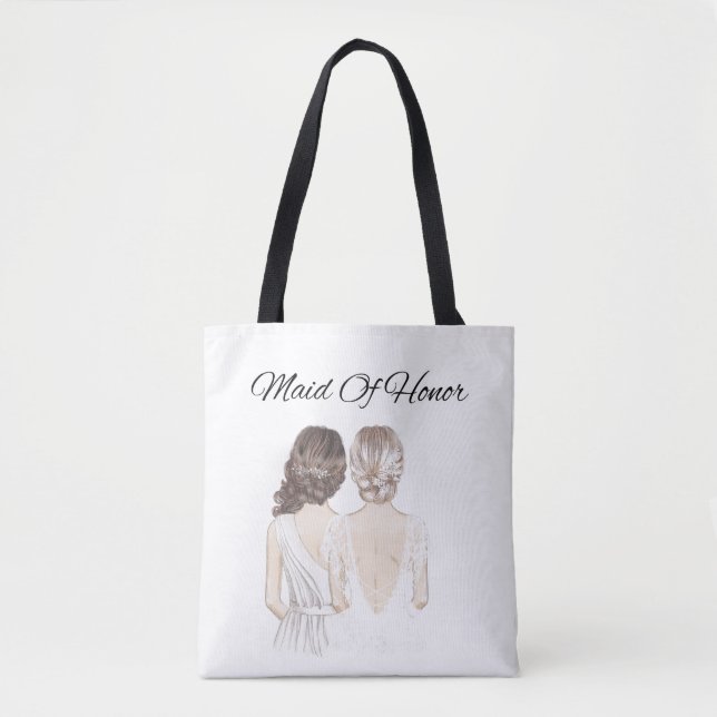 sac fourre-tout de demoiselle d'honneur (Devant)