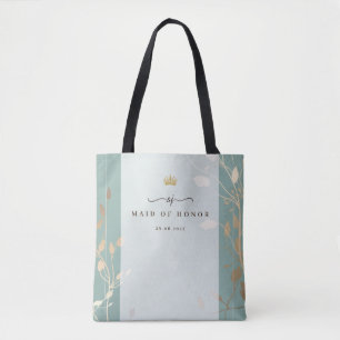 Sac fourre-tout de demoiselle d'honneur Vert sau