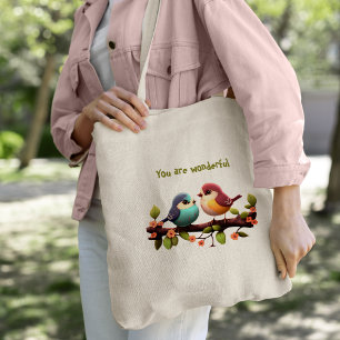 Sac fourre-tout de dessin animé de mignon couleur