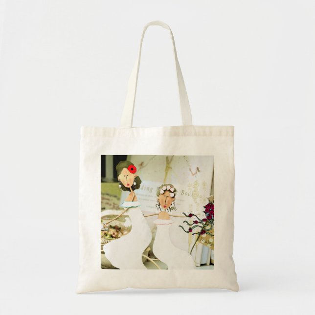 Sac fourre-tout de deux mariées (Devant)