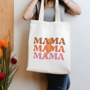 Sac fourre-tout de devis Mama Mama Mama orange et