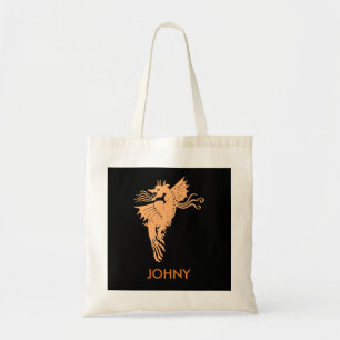 Sac fourre-tout de dragon mignon personnalisé