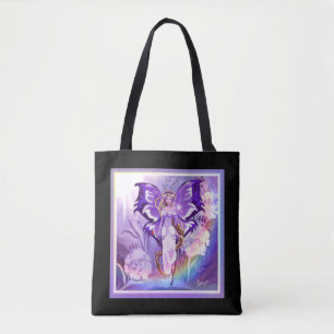 Sac fourre-tout de fées violet