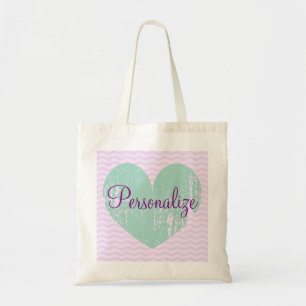 Sac fourre-tout de femme de chambre au coeur viole
