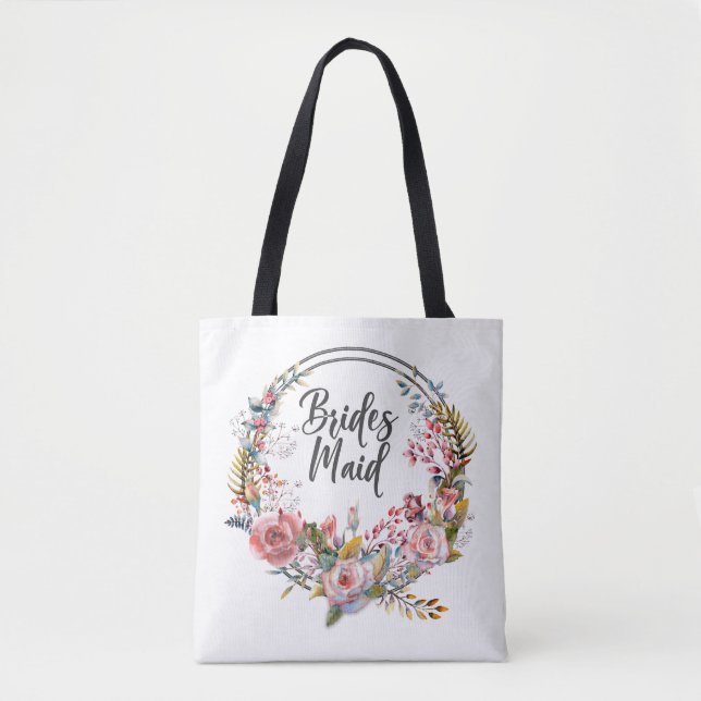 Sac fourre-tout de femme de ménage rose rose Rose (Devant)