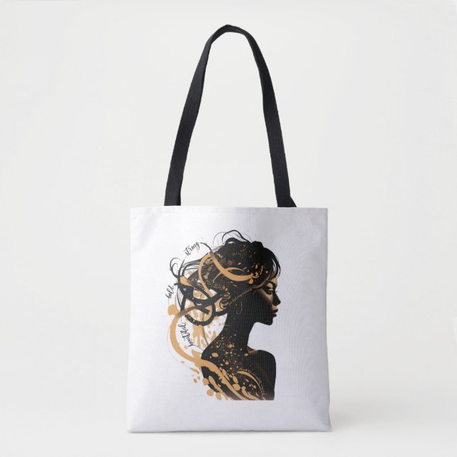 Sac fourre-tout de femme inspirante (Devant)