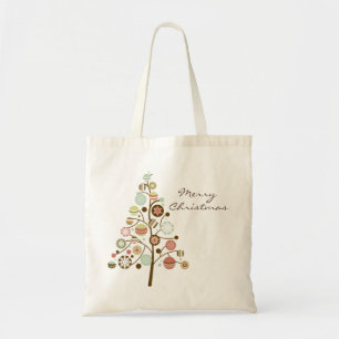 Sac fourre-tout de fête à Joyeux Noël d'arbre