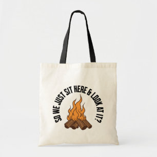 Sac fourre-tout de feu de camp de cottage, cadeau