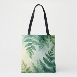 Sac fourre-tout de feuilles de ferment d'aquarelle