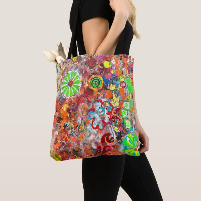 Sac fourre-tout de fièvre printanière (De près)