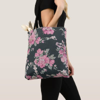 Sac fourre-tout de fleurs étrangères