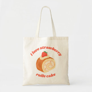 sac fourre-tout de gâteau à la fraise mignonne