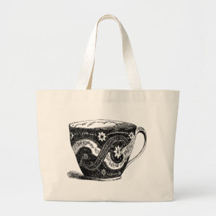 Sac fourre - tout de la Coupe de thé victorienne