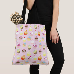 Sac fourre-tout de la fête de Cupcake