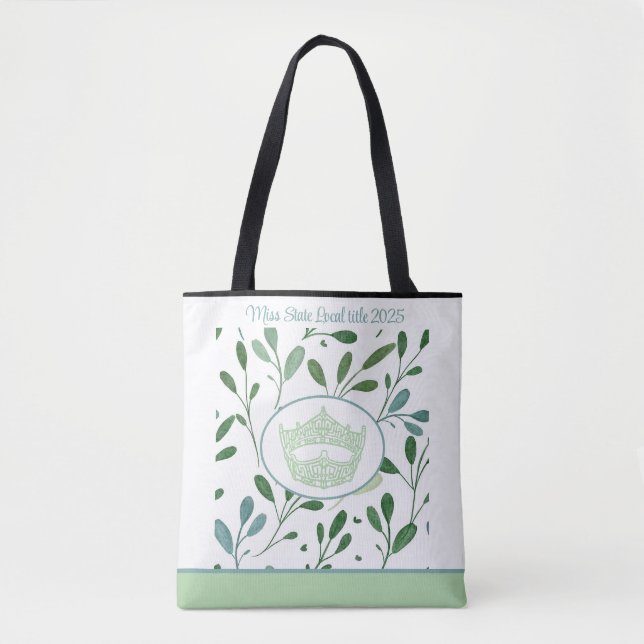 Sac fourre-tout de la feuille de couronne de l'Amé (Devant)