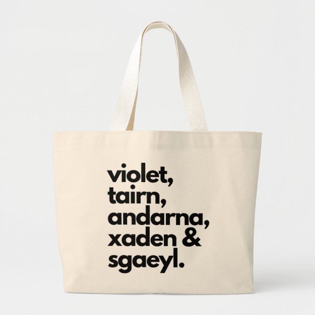 Sac fourre-tout de la quatrième Escadre (Devant)