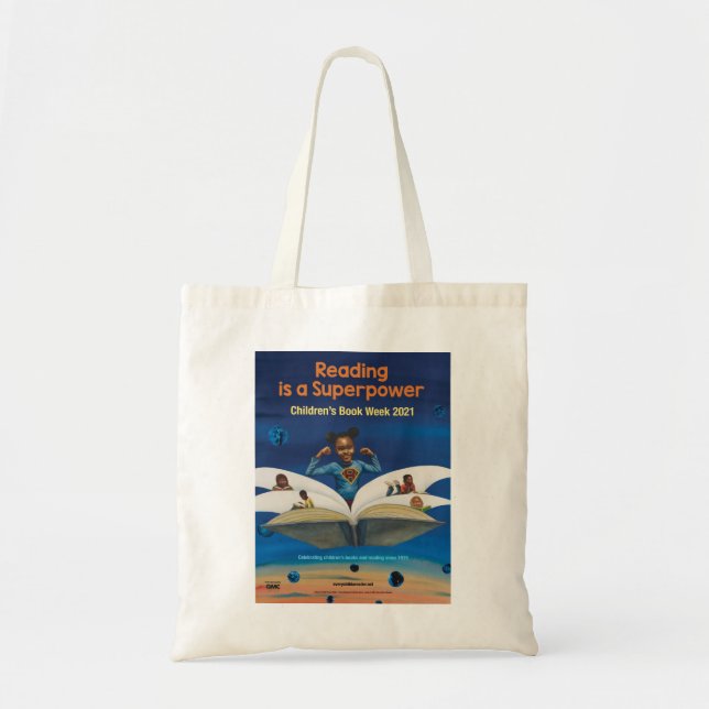 sac fourre-tout de la Semaine du livre pour enfant (Devant)