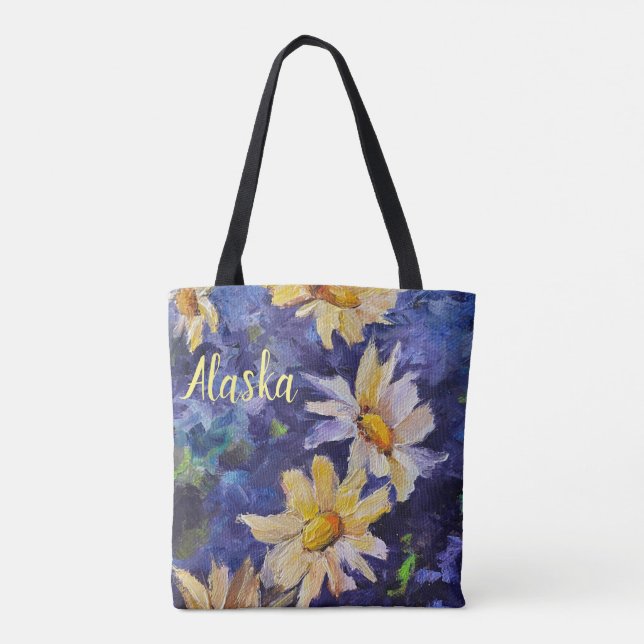 Sac fourre-tout de l'Alaska avec ALASKA (Dos)