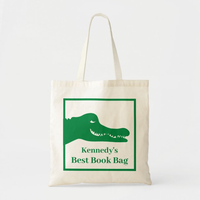 Sac fourre-tout de livre Alligator (Devant)