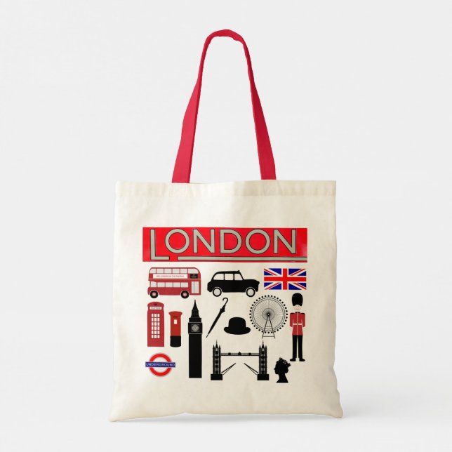 Sac fourre-tout de Londres (Dos)