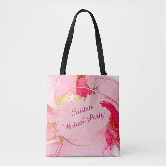 Sac fourre-tout de mariage personnalisé (Devant)