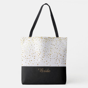 Sac fourre-tout de mariée White & Petite Golden St