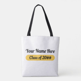Sac fourre-tout de message Good Vibes Graduation