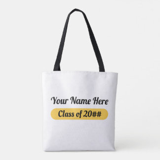 Sac fourre-tout de message Good Vibes Graduation