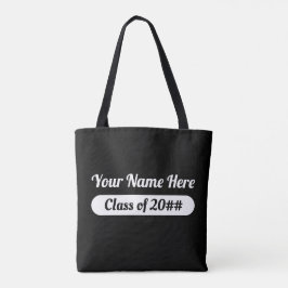 Sac fourre-tout de message Good Vibes Graduation