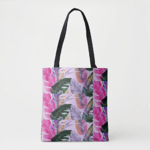 Sac fourre-tout de Motif d'impression Tropical