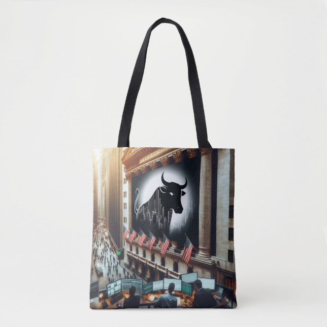 Sac fourre-tout de négociation stock (Devant)