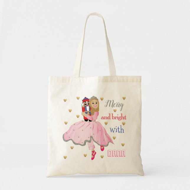 Sac fourre-tout de Noël Casse-Noisette Ballet (Devant)