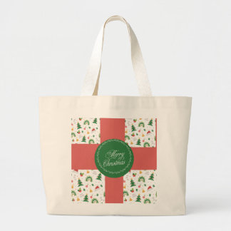 Sac fourre-tout de Noël pour les courses