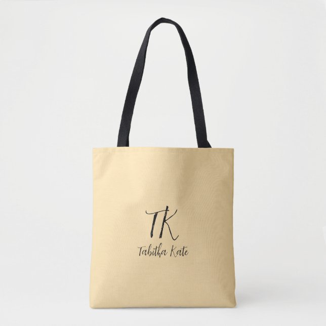 Sac fourre-tout de noms personnalisable (Devant)