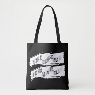 Sac fourre-tout de notes musicales
